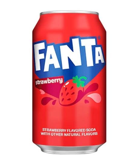 Fanta Strawberry U.S 355 ml x 12