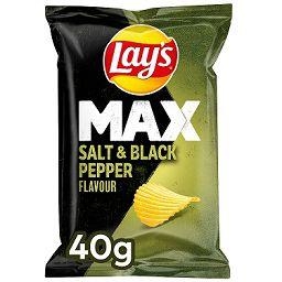 Lay's max sel & poivre 20 x 40 gr