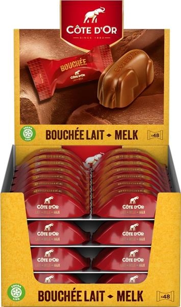 Bouchée lait côte d'Or 48 x 25 gr
