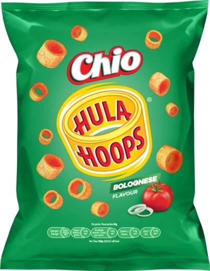 Chio hula hoops bolognese 18 x 100 gr