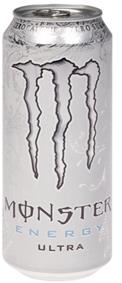 Monster ultra white 500 ml x 24