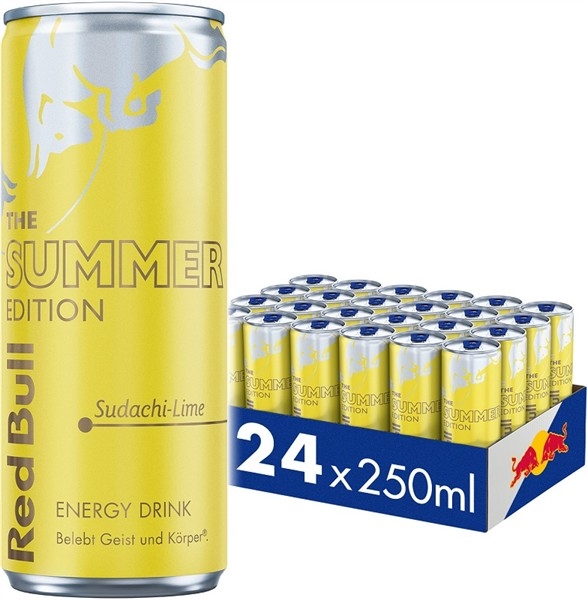 Red Bull sudachi citron vert 250 ml x 24