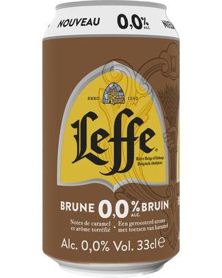 Leffe brune 0.0% 24 x 330 ml