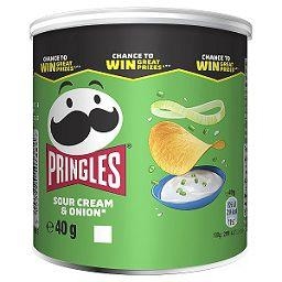 Pringles cream & onion 12 x 40 gr