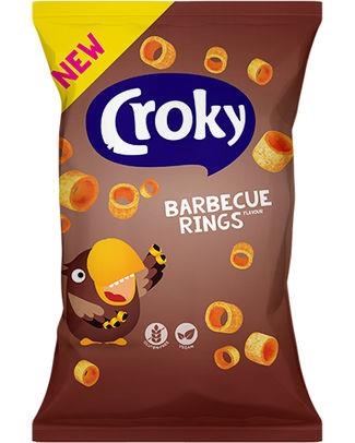 Croky rings barbe. 24 x 75 gr