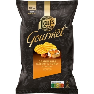 Lay's gourmet camembert noix 12 x 145 gr