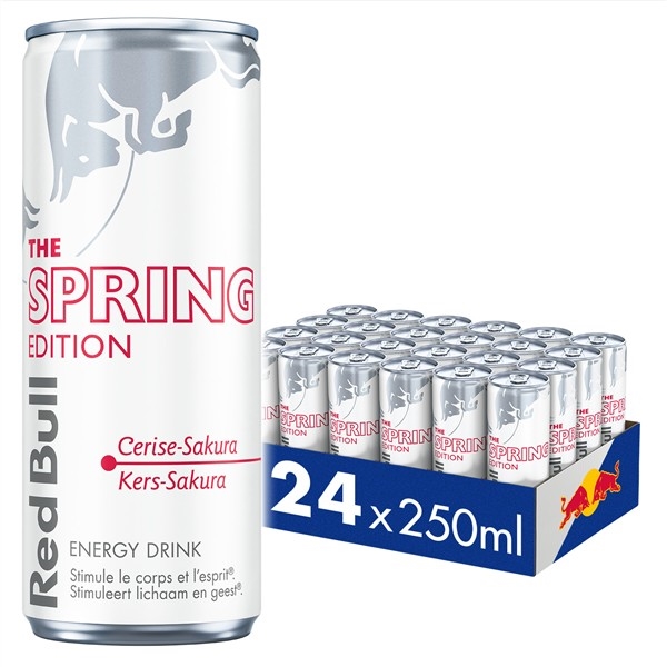 Red Bull cherry sakura 250 ml x 24
