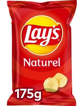 Lay's chips naturel 18 x 175 gr