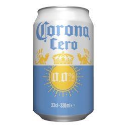 Corona cans  0,00% 330 ml x 24