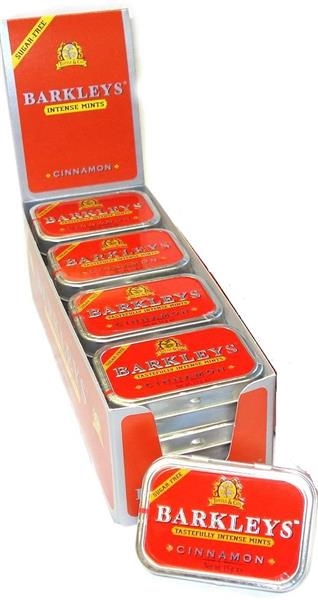Barkleys mini cinnamon sugafree 12 x 15 gr