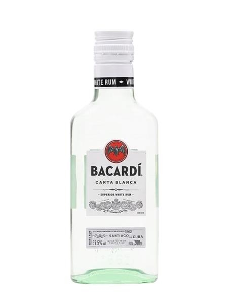 Bacardi carta blanca 37,5 % 12 x 20 cl