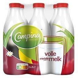 Campina lait entier 1 L x 6