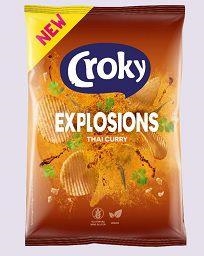 Croky expl. thai curry 9 x 150 gr