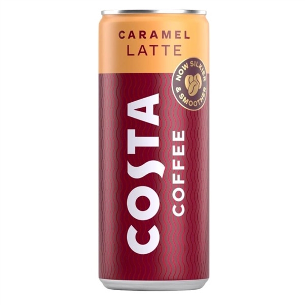 Costa coffee caramel 12 x 250 ml