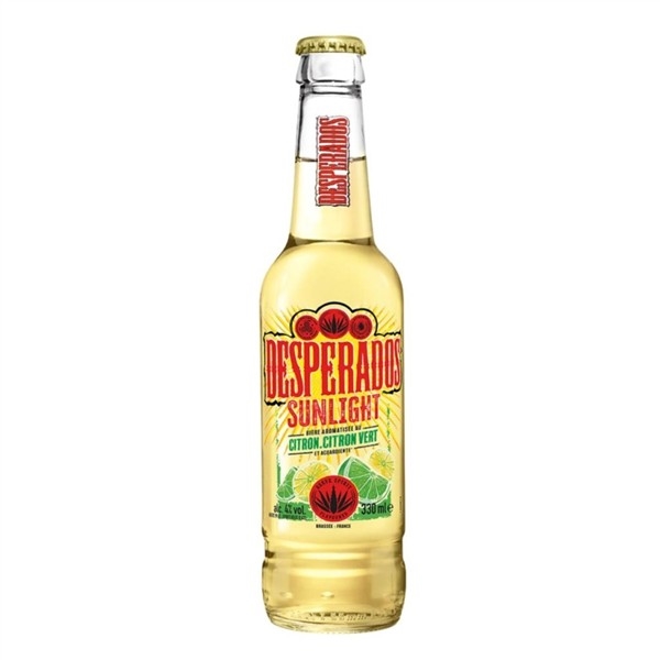 Desperados Sunlight Citron & Citron vert 330 ml x 24