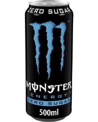 Monster absolutely zero bleu 500 ml