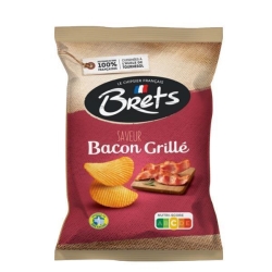Brets chips bacon grillé 125 gr