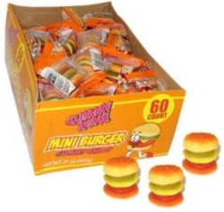 Gummyzone mini burger x 60