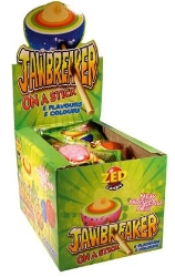 Jawbreaker On Stick 5 colours x 15