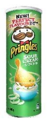 Pringles cream & onion 165 gr