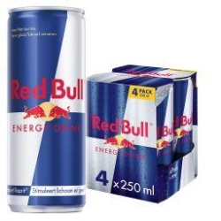 Red Bull Energy Drink 4 x 250 ml (4PACK)