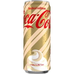 Coca Cola creamy vanilla 330 ml x 24